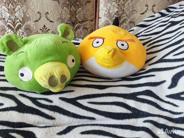 Большая мягкая игрушка Angry birds