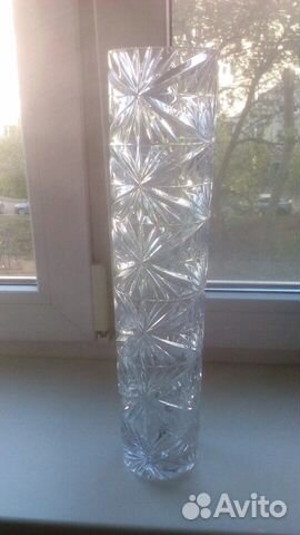 Хрустальная ваза