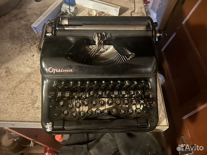 Печатная машинка optima