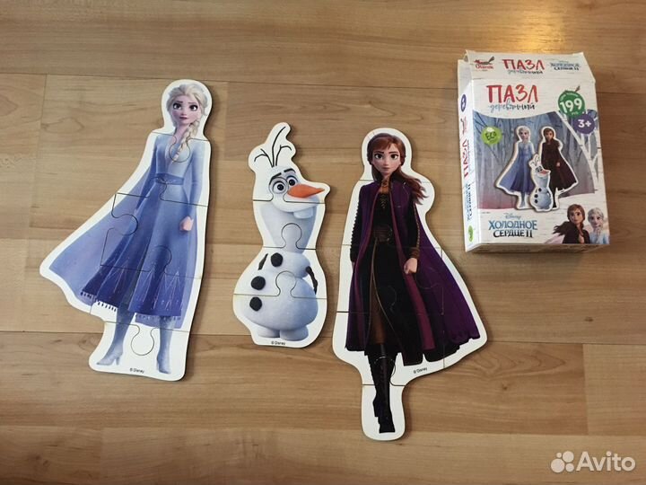 Пазлы для малышей пакетом