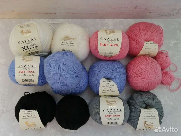 Пряжа Gazzal, softy