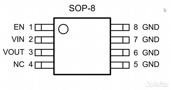 Микросхема APL5603-33BI-TRL