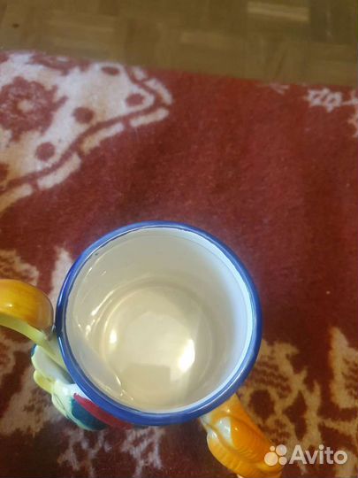 Кружка с ложкой (новая)