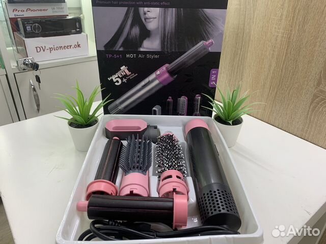 Фен профессиональный 5в1 (новый, гарантия)