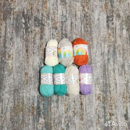 Пряжа Детская новинка/Cotton gold hobby/Alize soft