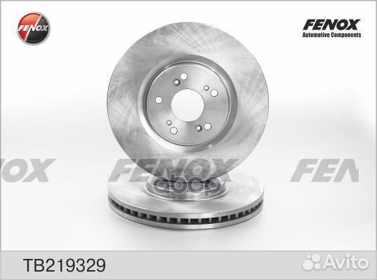 Диск тормозной перед прав/лев TB219329 fenox
