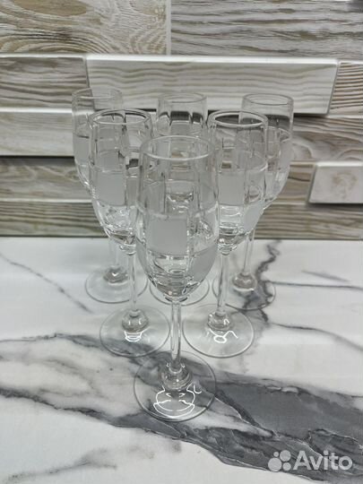 Хрустальные бокалы
