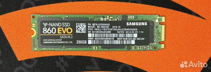 SSD M2 Samsung 860 EVO 250GB