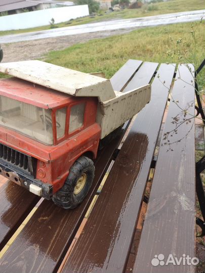 Машинка советская железная