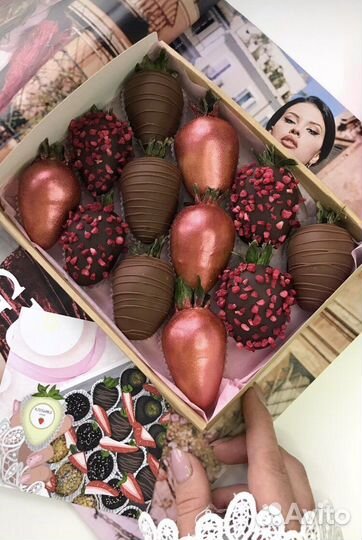 Клубника в шоколаде