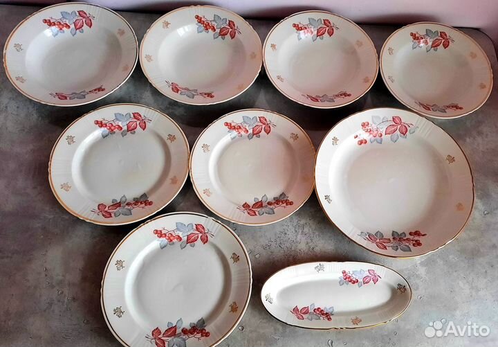 Посуда СССР комплект 9 предметов