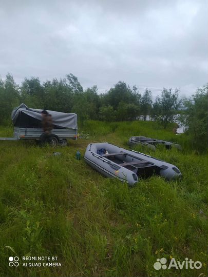 Лодочный мотор + лодка