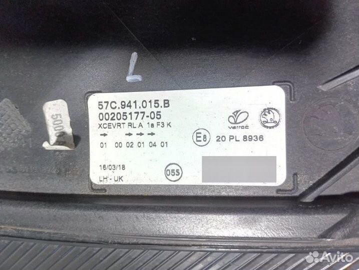 Фара передняя левая Skoda Karoq dffa 2018