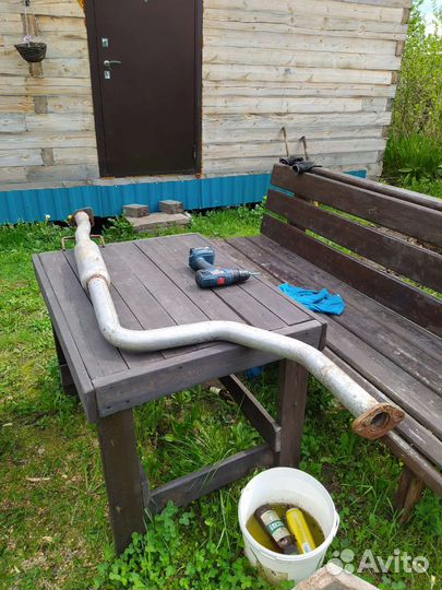 Глушитель на ваз 2110 (точно не знаю)