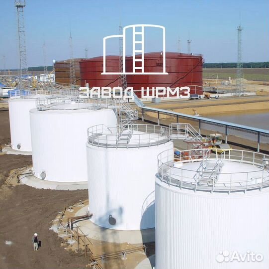 Резервуар вертикальный стальной 400 кубов