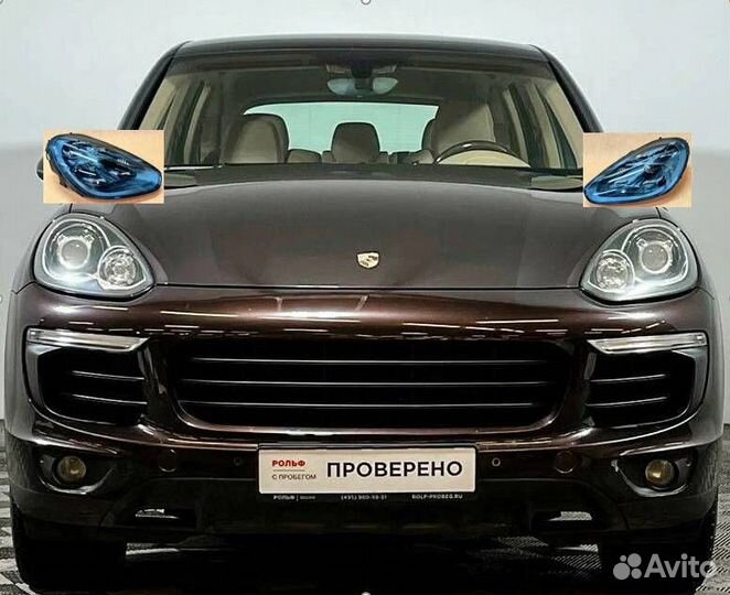 Фара комплект Porsche Cayenne
