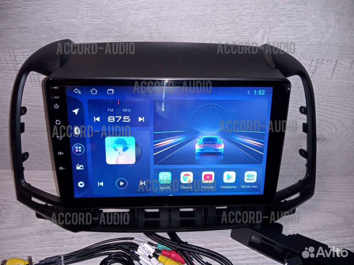 Магнитола 2DIN Hyundai Santa Fe Android 2/32
