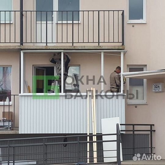 Остекление балконов и лоджий