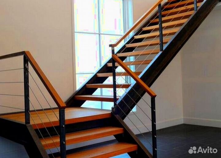 Облицовка бетонных лестниц