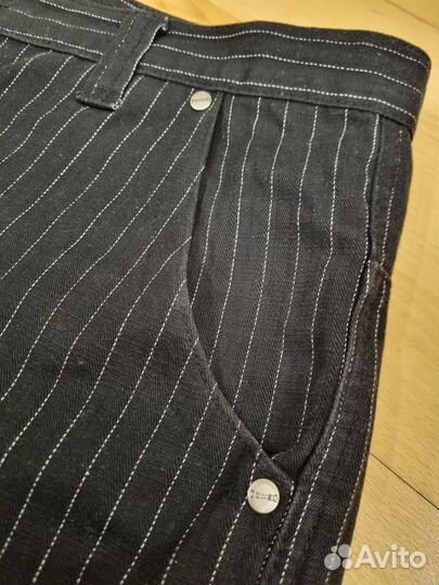 Шорты-бермуды мужские черные