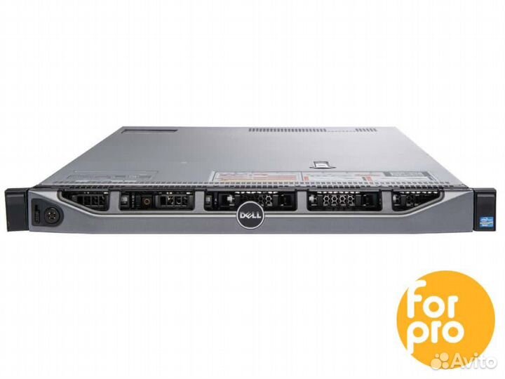 Сервер dell R620 10SFF 2xE5-2690v2 160GB, H710p