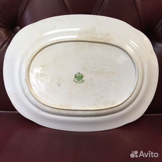 Блюдо Фарфор М.С. Кузнецова