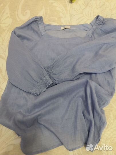 Блуза рубашка Gerry Weber тончайший хлопок батист