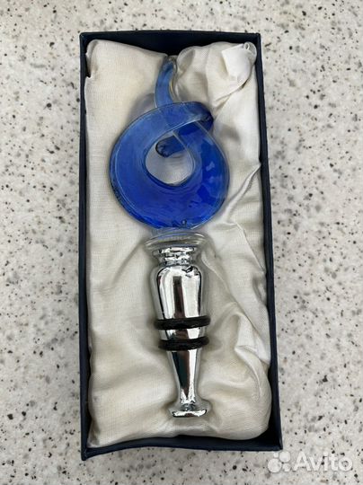 Пробка на бутылку муранское стекло