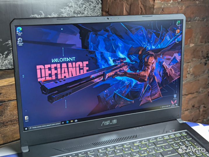 Asus TUF 17.3/GTX 1650 как NEW