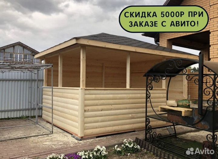 Готовые беседки