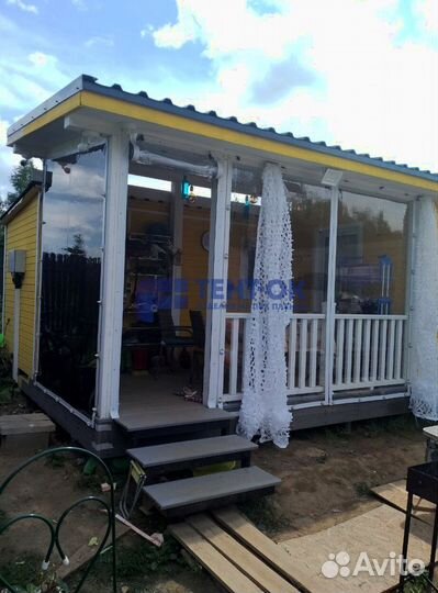 Мягкие окна для террас