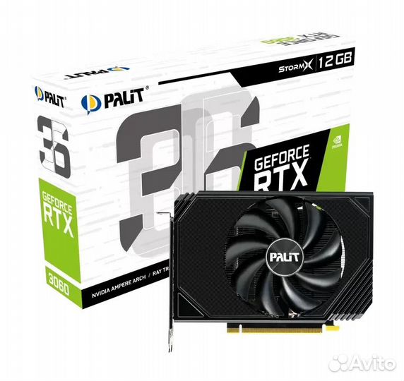 Видеокарта palit rtx 3060 stormx 12gb gddr6