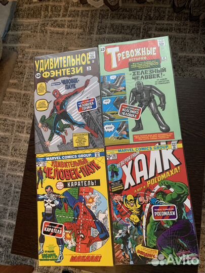 Комиксы Marvel журналы синглы