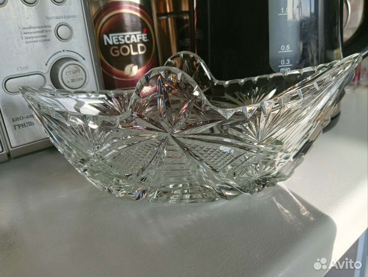 Ваза хрустальная СССР