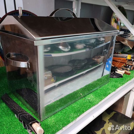 Коптильня из нержавеющей стали