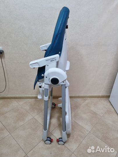 Стульчик Peg Perego Prima Pappa Follow Me Petrolio