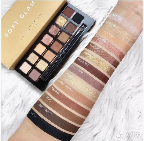 Палитра теней Anastasia Beverly Hills - soft glam