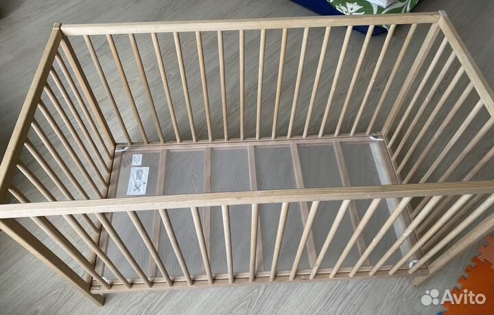 Детская кровать IKEA с матрасом
