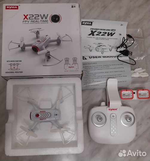Квадрокоптер syma X22W с камерой