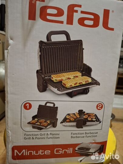 Электрогриль tefal новый