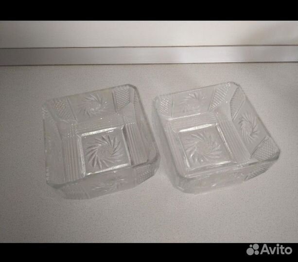 Салатник хрустальный