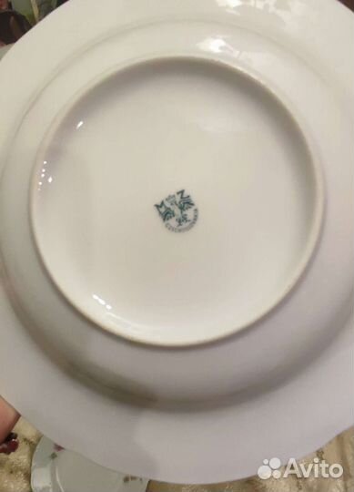 Чешский столовый сервиз. СССР