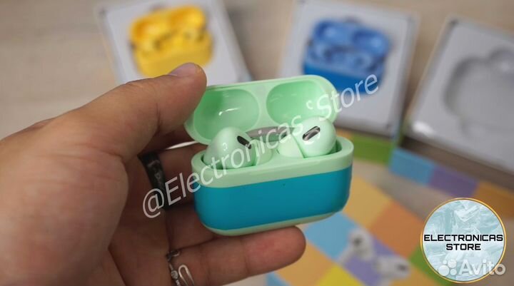 Наушники Apple Аирподс Про i2090 Снежно-Белёсые