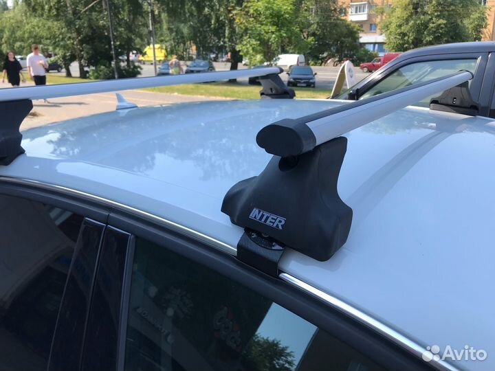 Багажник на крышу для Шкода Рапид/ Поло 2 лифтбек