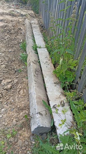 Продам ж/б балки(пасынки). 4метра, 3 штуки