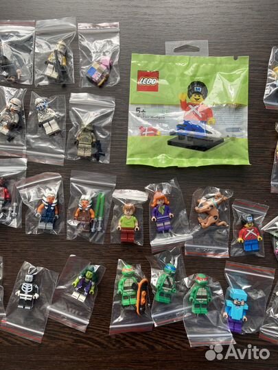 Мифигурки Lego разных серий