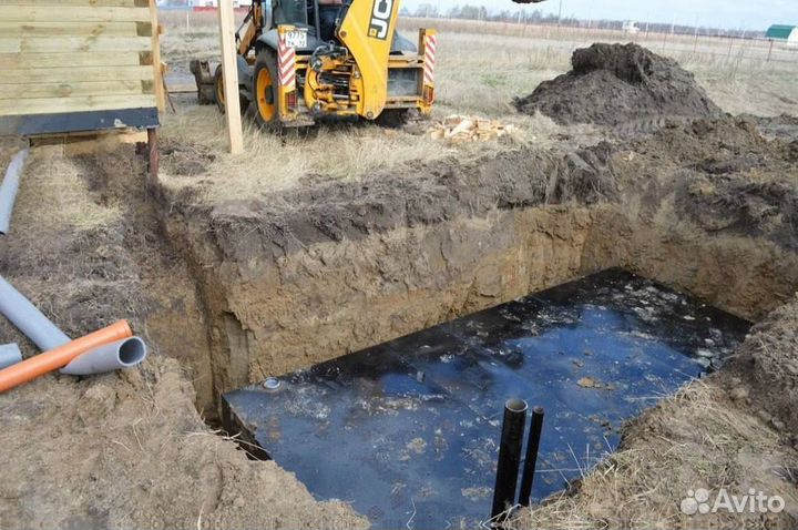 Септик для коттеджа 25 куб.м