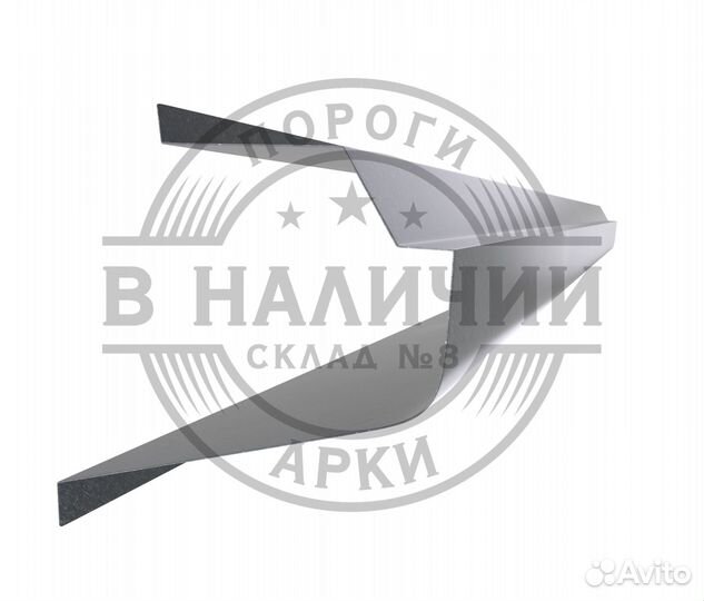 Ремонтный порог правый Opel Astra H