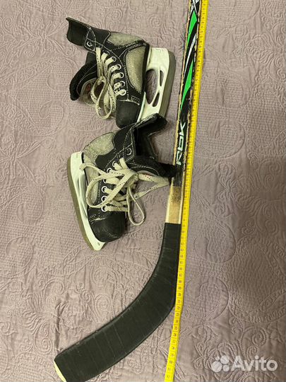 Коньки хоккейные Easton, р-р 8