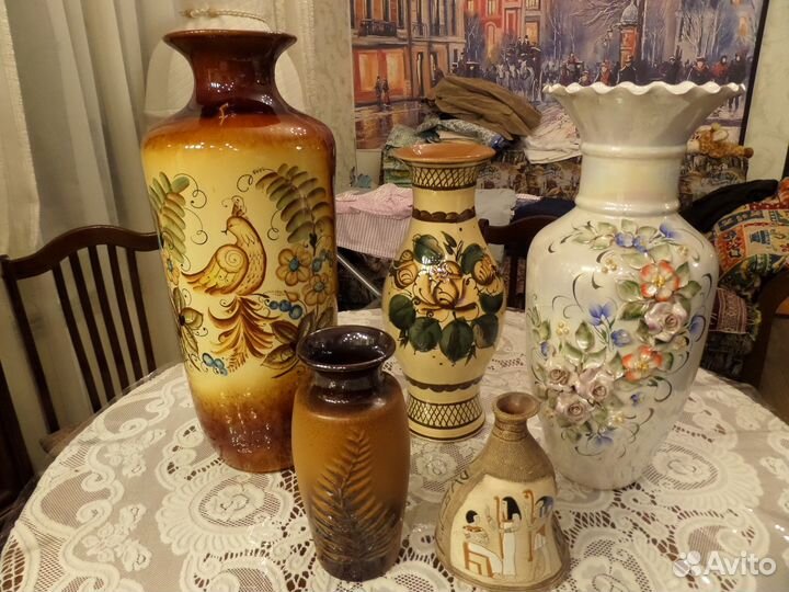 Вазы разные